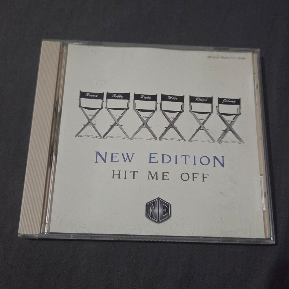Vtg 1996 New Edition Hit Me Off Maxi Single CD